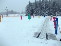 lyžařská školka na Šumavě