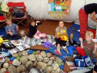 Letní tábor pro předškoláky  - opočinek v tee-pee