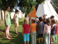 Letní tábor pro předškoláky  - ranní táborový nástup