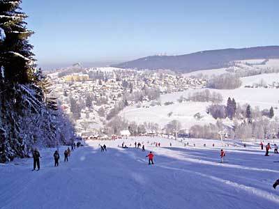 kašperské hory apartmány lyžování
